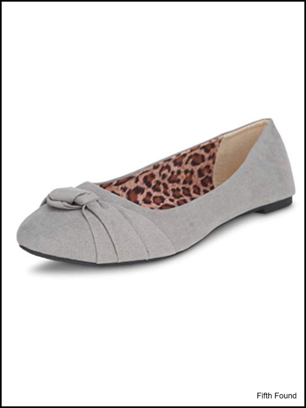 Ballet Flats Faux Suede Bow Knot Slip-On Women's Shoes